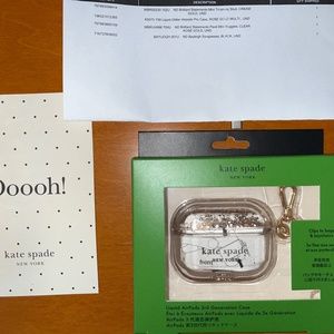 Kate Spade sparkles AirPod case